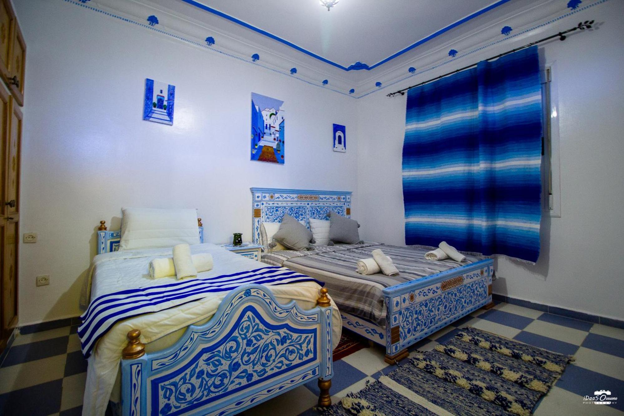 Ferienwohnung Casa Voyager 'Secret Garden Terrace' Chefchaouen Exterior foto