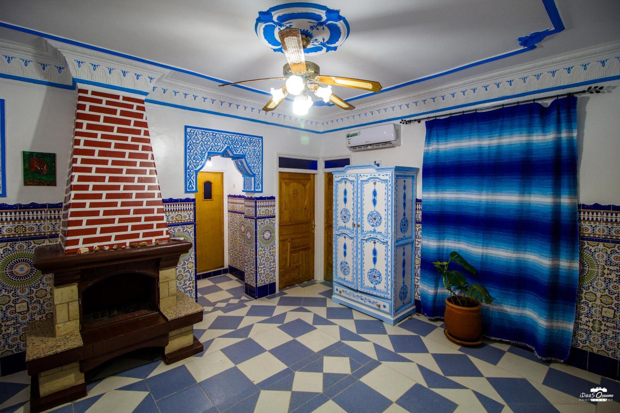 Ferienwohnung Casa Voyager 'Secret Garden Terrace' Chefchaouen Exterior foto