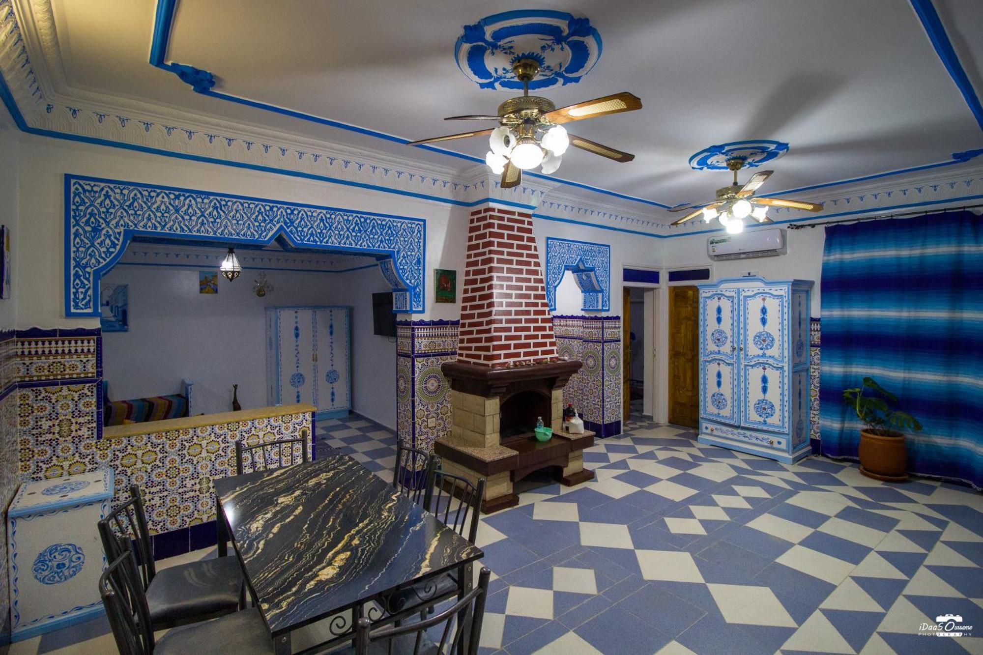 Ferienwohnung Casa Voyager 'Secret Garden Terrace' Chefchaouen Exterior foto