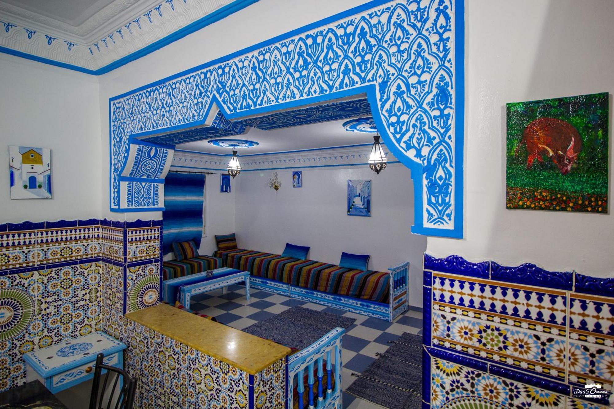 Ferienwohnung Casa Voyager 'Secret Garden Terrace' Chefchaouen Exterior foto